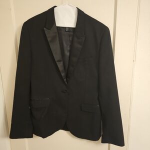 H&M slim fit Classic Black Men's Blazer 36R